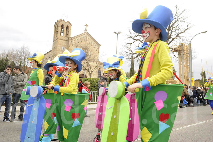 Rua del carnaval de Santa Margarida i els Monjos 2015. Rua del Carnaval de Santa Margarida i els Monjos 2015