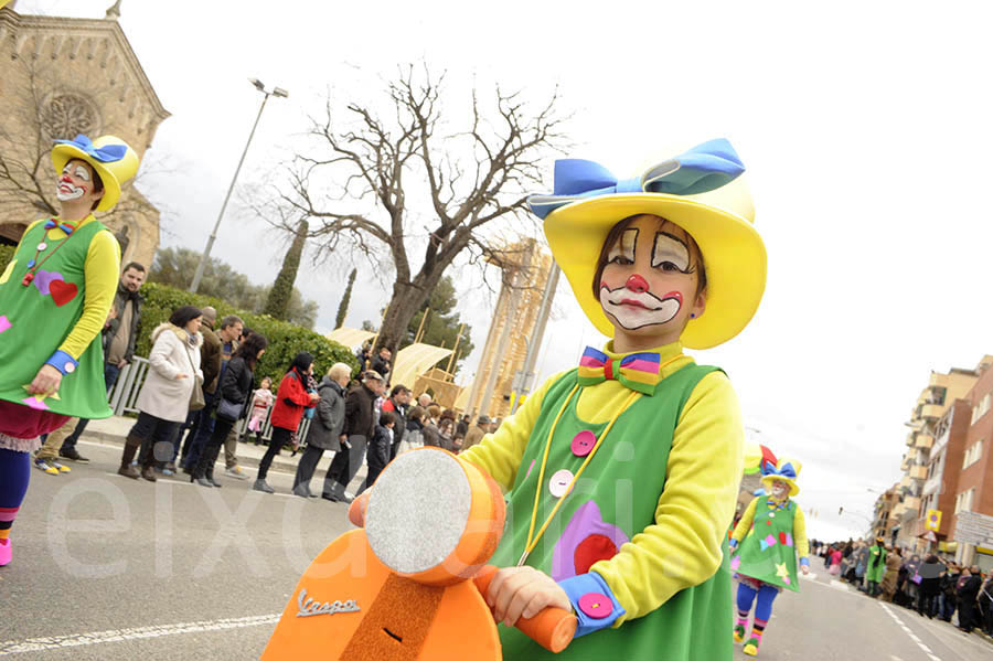 Rua del carnaval de Santa Margarida i els Monjos 2015. Rua del Carnaval de Santa Margarida i els Monjos 2015