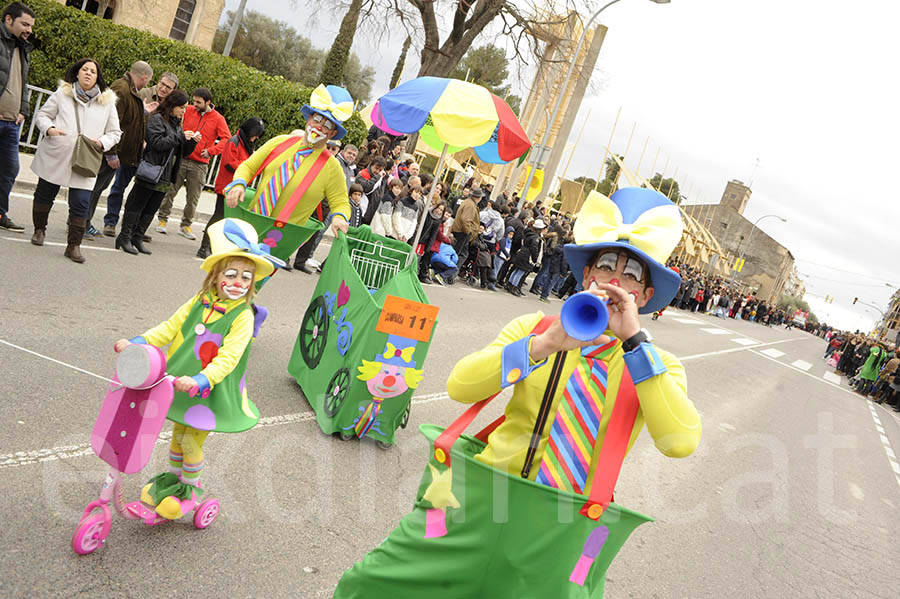 Rua del carnaval de Santa Margarida i els Monjos 2015. Rua del Carnaval de Santa Margarida i els Monjos 2015