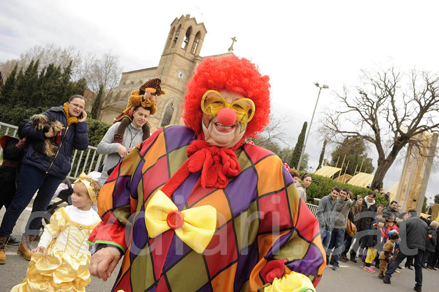 Rua del carnaval de Santa Margarida i els Monjos 2015. Rua del Carnaval de Santa Margarida i els Monjos 2015