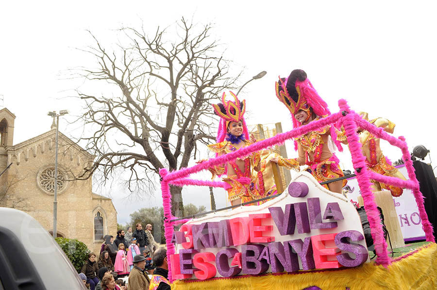 Rua del carnaval de Santa Margarida i els Monjos 2015. Rua del Carnaval de Santa Margarida i els Monjos 2015