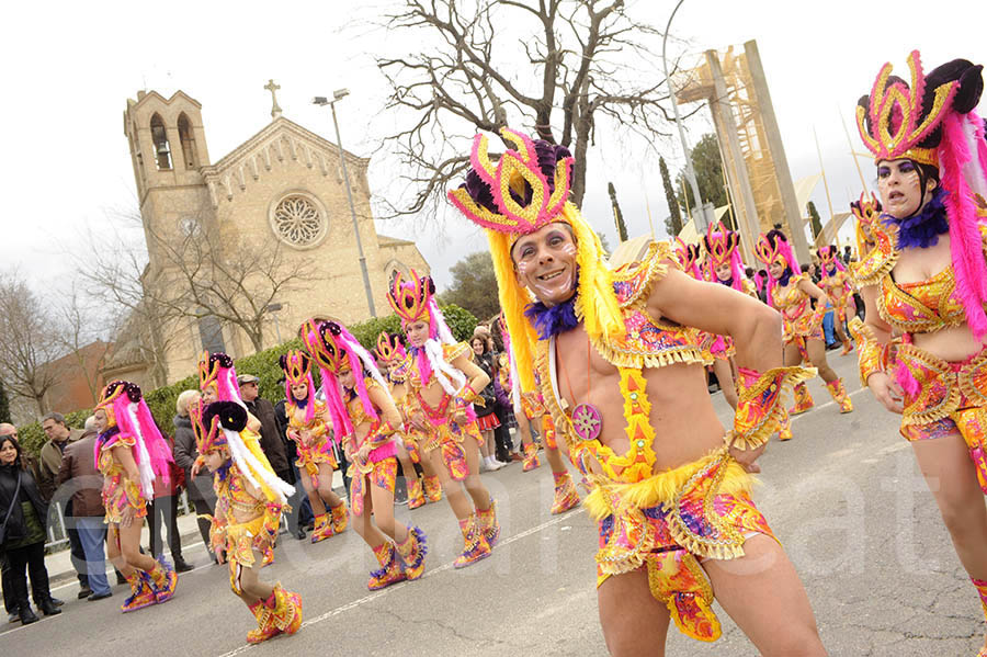 Rua del carnaval de Santa Margarida i els Monjos 2015. Rua del Carnaval de Santa Margarida i els Monjos 2015