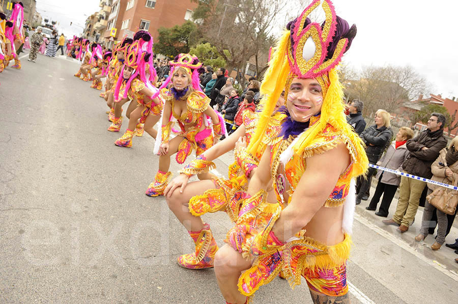 Rua del carnaval de Santa Margarida i els Monjos 2015. Rua del Carnaval de Santa Margarida i els Monjos 2015