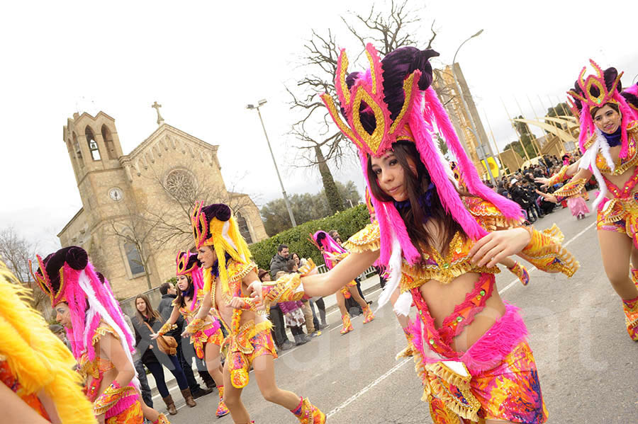 Rua del carnaval de Santa Margarida i els Monjos 2015. Rua del Carnaval de Santa Margarida i els Monjos 2015