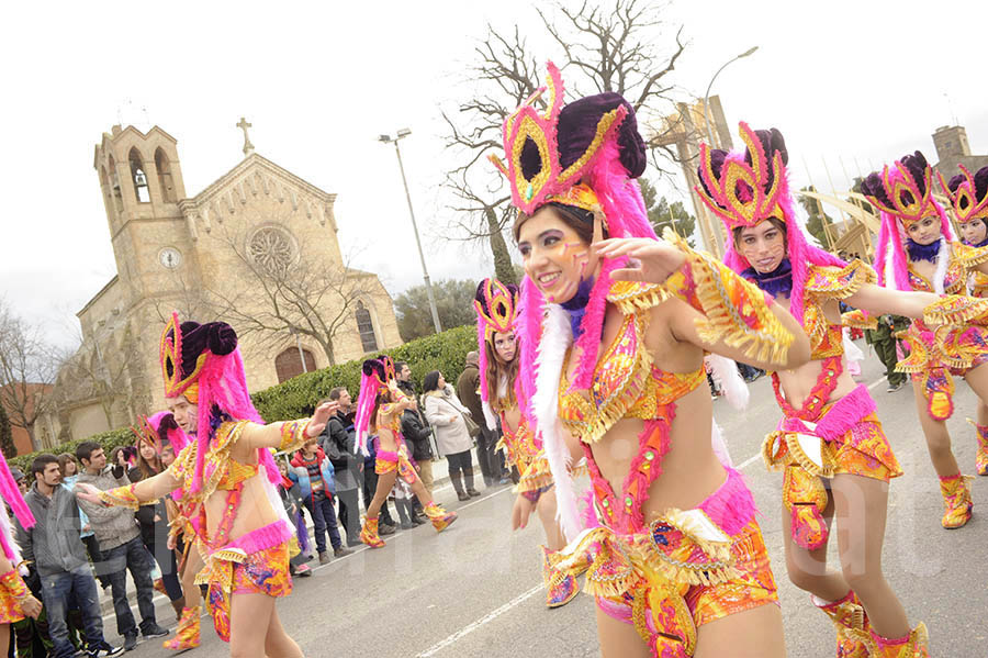 Rua del carnaval de Santa Margarida i els Monjos 2015. Rua del Carnaval de Santa Margarida i els Monjos 2015