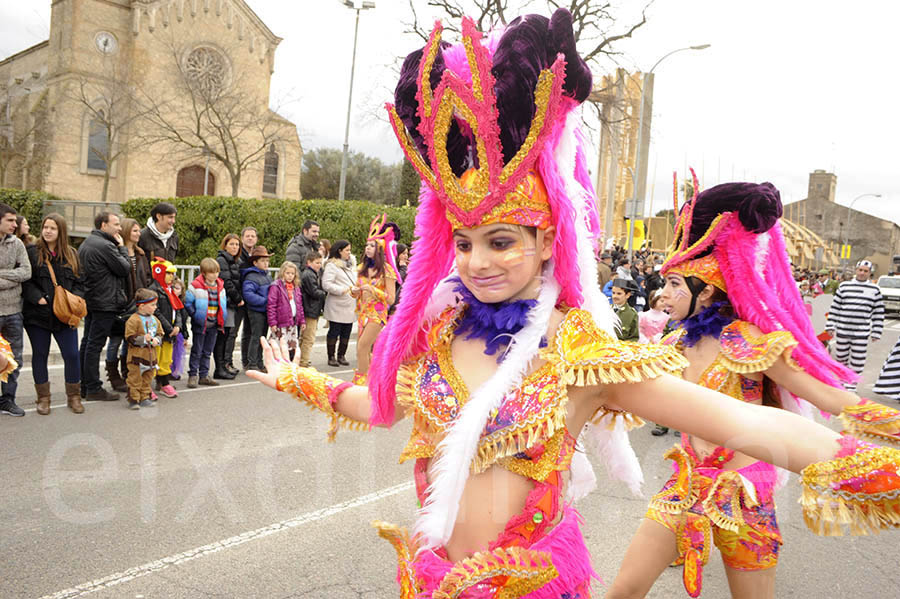 Rua del carnaval de Santa Margarida i els Monjos 2015. Rua del Carnaval de Santa Margarida i els Monjos 2015