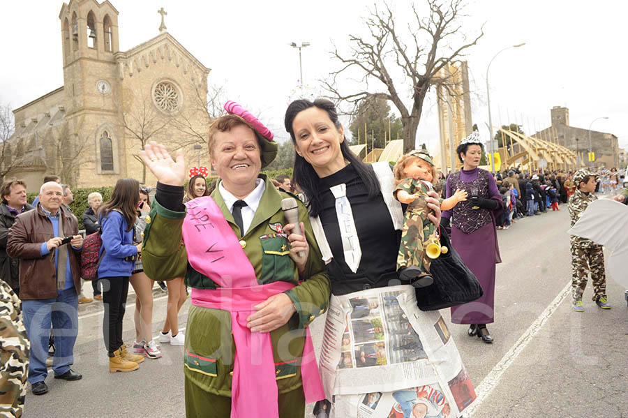 Rua del carnaval de Santa Margarida i els Monjos 2015. Rua del Carnaval de Santa Margarida i els Monjos 2015