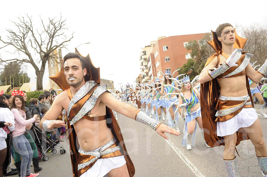 Rua del carnaval de Santa Margarida i els Monjos 2015. Rua del Carnaval de Santa Margarida i els Monjos 2015