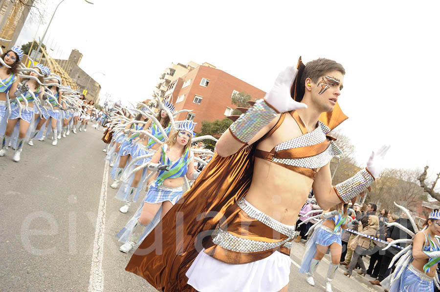 Rua del carnaval de Santa Margarida i els Monjos 2015. Rua del Carnaval de Santa Margarida i els Monjos 2015