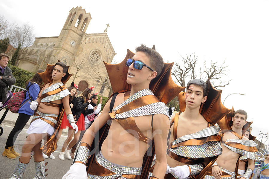 Rua del carnaval de Santa Margarida i els Monjos 2015. Rua del Carnaval de Santa Margarida i els Monjos 2015