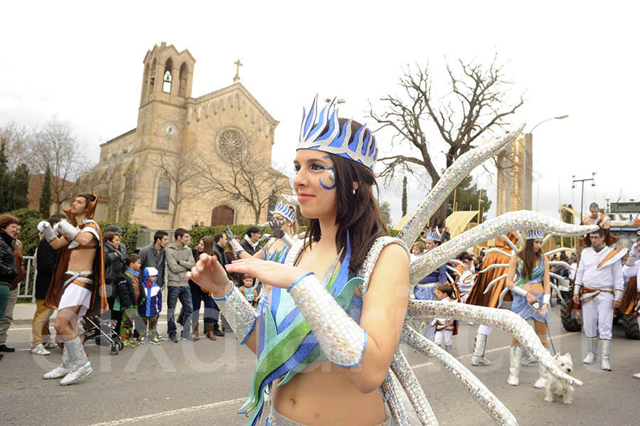 Rua del carnaval de Santa Margarida i els Monjos 2015. Rua del Carnaval de Santa Margarida i els Monjos 2015