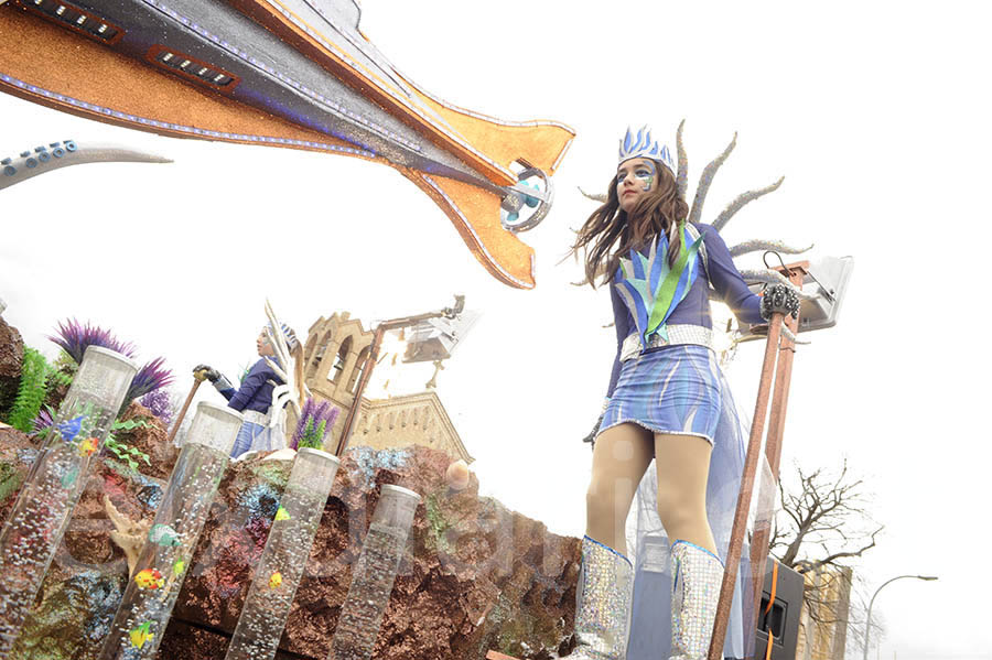 Rua del carnaval de Santa Margarida i els Monjos 2015. Rua del Carnaval de Santa Margarida i els Monjos 2015