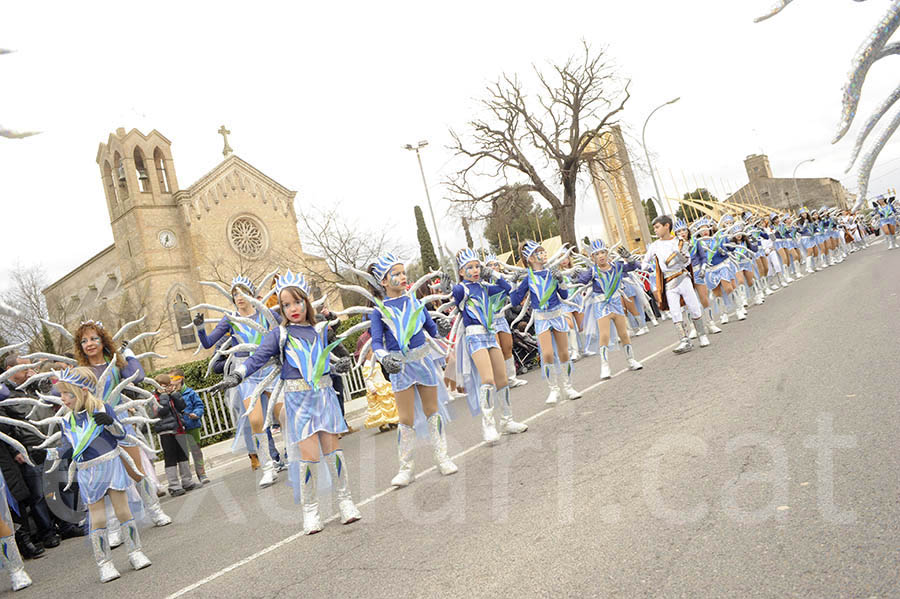 Rua del carnaval de Santa Margarida i els Monjos 2015. Rua del Carnaval de Santa Margarida i els Monjos 2015