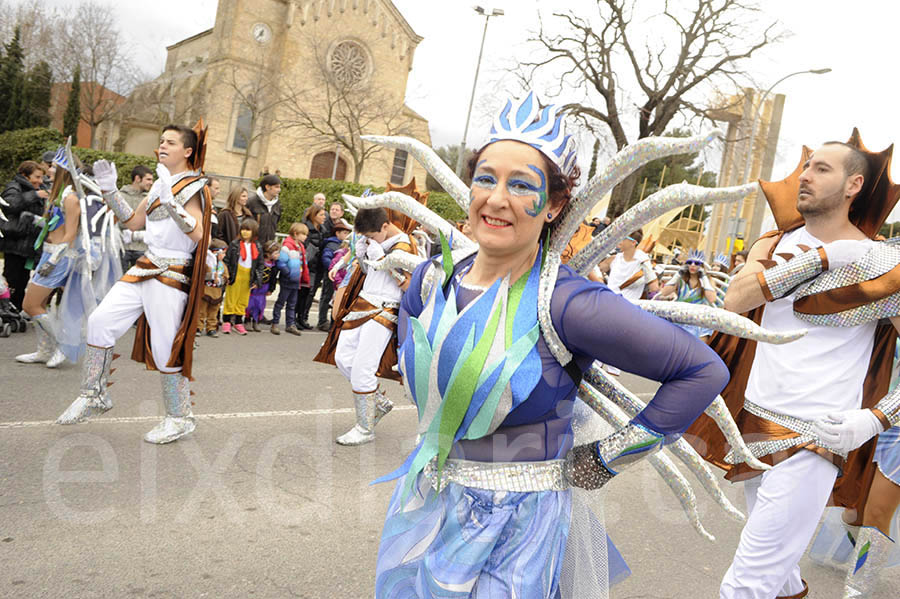 Rua del carnaval de Santa Margarida i els Monjos 2015. Rua del Carnaval de Santa Margarida i els Monjos 2015