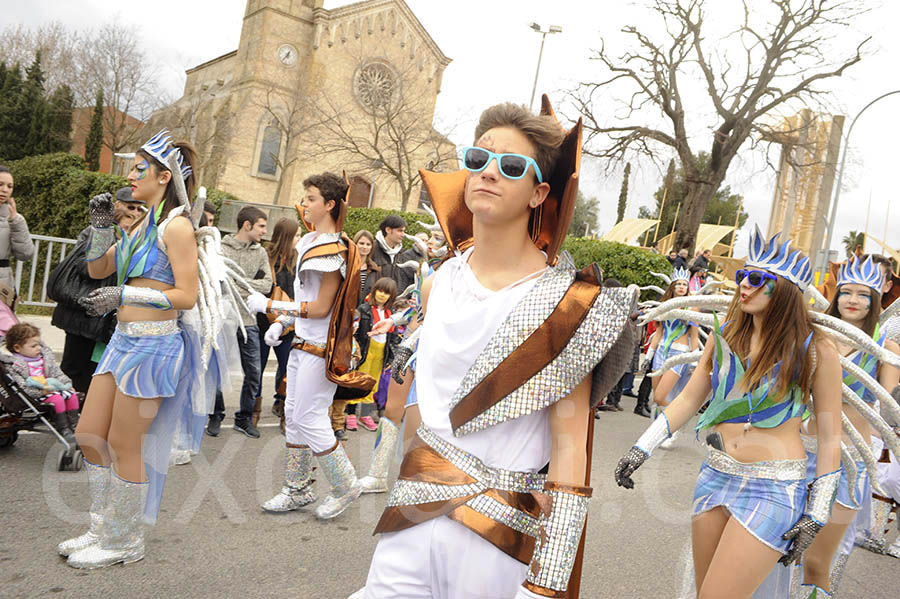 Rua del carnaval de Santa Margarida i els Monjos 2015. Rua del Carnaval de Santa Margarida i els Monjos 2015