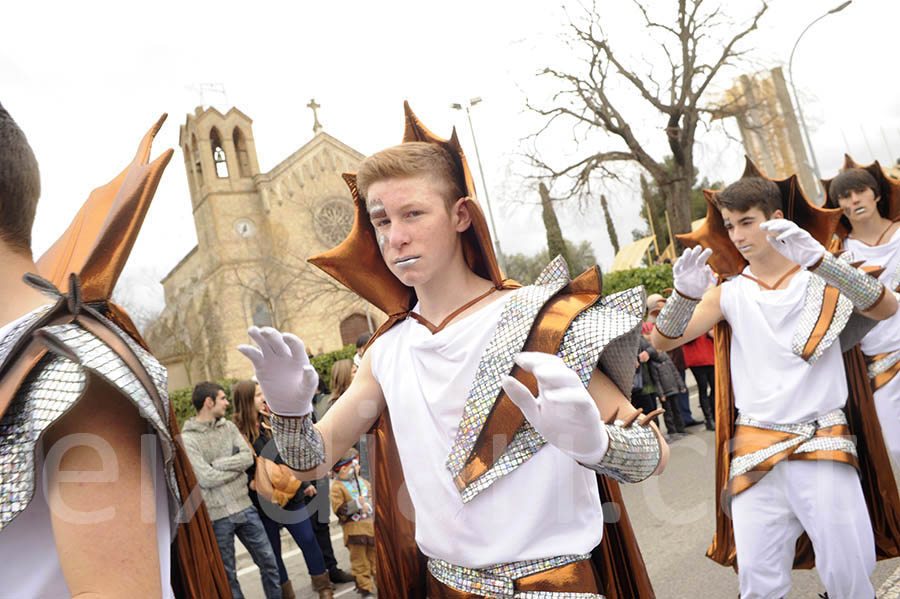 Rua del carnaval de Santa Margarida i els Monjos 2015. Rua del Carnaval de Santa Margarida i els Monjos 2015