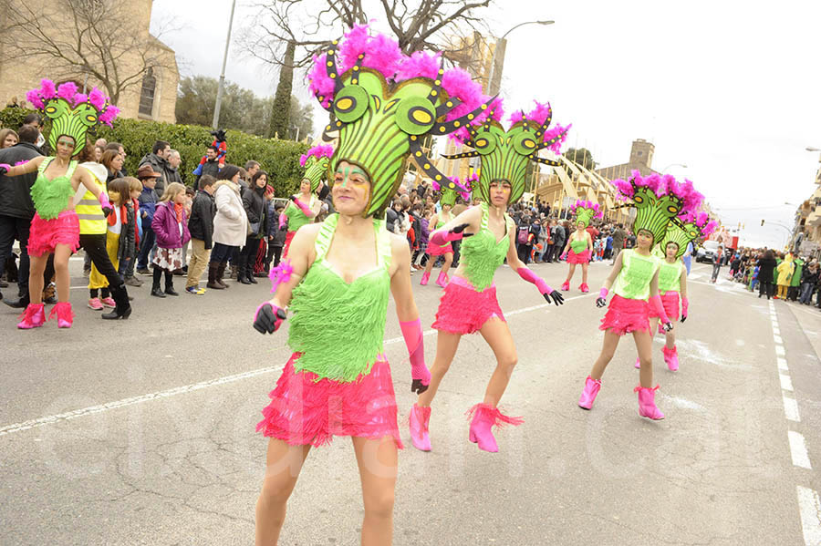 Rua del carnaval de Santa Margarida i els Monjos 2015. Rua del Carnaval de Santa Margarida i els Monjos 2015