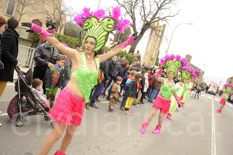 Rua del carnaval de Santa Margarida i els Monjos 2015. Rua del Carnaval de Santa Margarida i els Monjos 2015