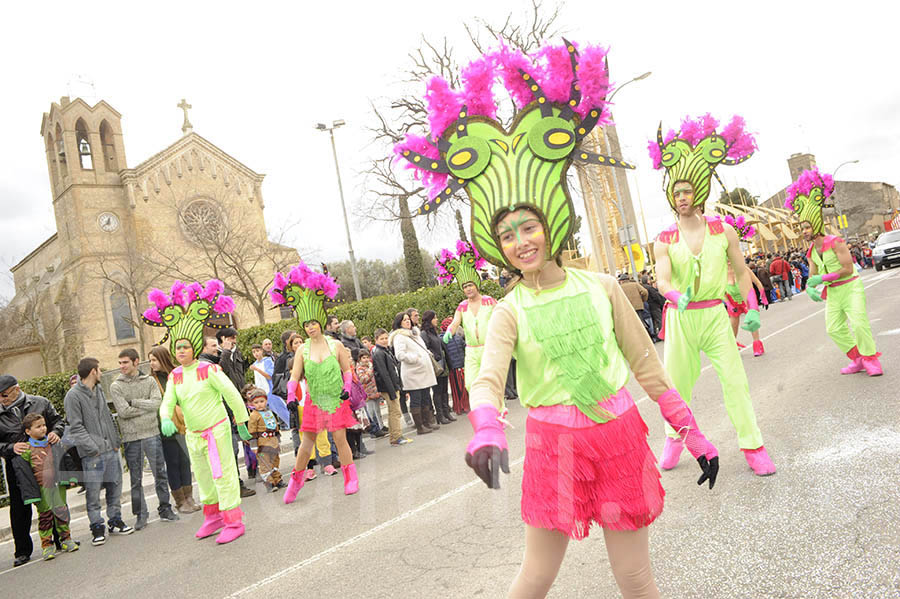 Rua del carnaval de Santa Margarida i els Monjos 2015. Rua del Carnaval de Santa Margarida i els Monjos 2015