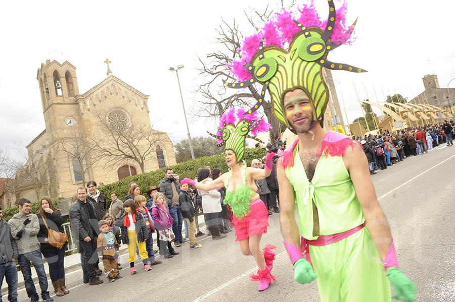 Rua del carnaval de Santa Margarida i els Monjos 2015. Rua del Carnaval de Santa Margarida i els Monjos 2015