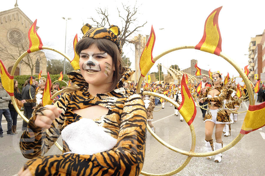 Rua del carnaval de Santa Margarida i els Monjos 2015. Rua del Carnaval de Santa Margarida i els Monjos 2015