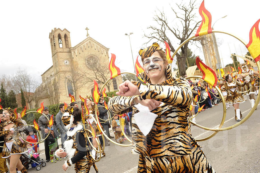 Rua del carnaval de Santa Margarida i els Monjos 2015. Rua del Carnaval de Santa Margarida i els Monjos 2015