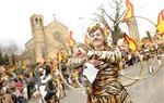 Rua del carnaval de Santa Margarida i els Monjos 2015