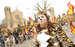 Rua del carnaval de Santa Margarida i els Monjos 2015