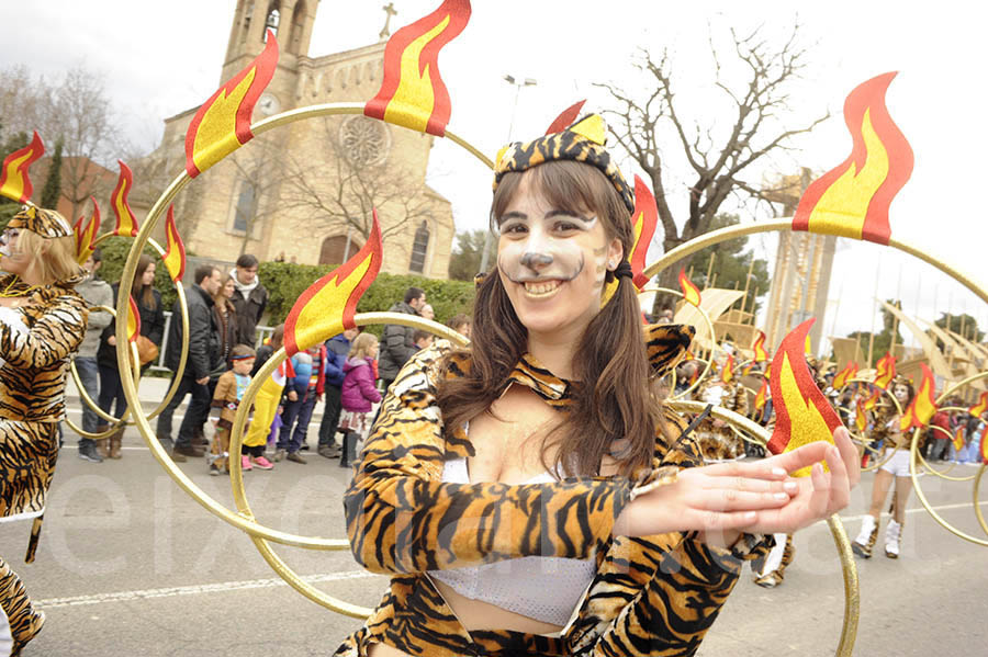 Rua del carnaval de Santa Margarida i els Monjos 2015. Rua del Carnaval de Santa Margarida i els Monjos 2015