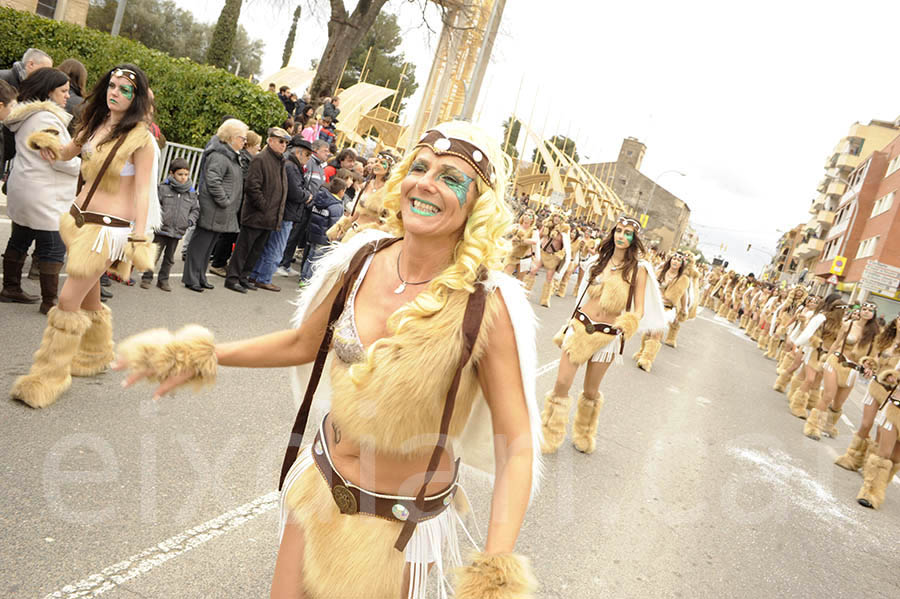 Rua del carnaval de Santa Margarida i els Monjos 2015. Rua del Carnaval de Santa Margarida i els Monjos 2015