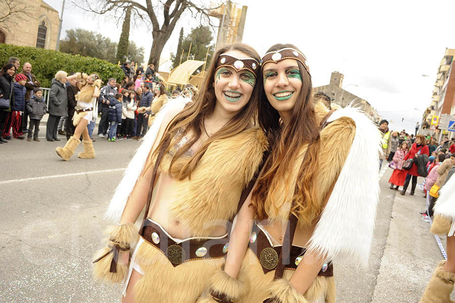 Rua del carnaval de Santa Margarida i els Monjos 2015. Rua del Carnaval de Santa Margarida i els Monjos 2015