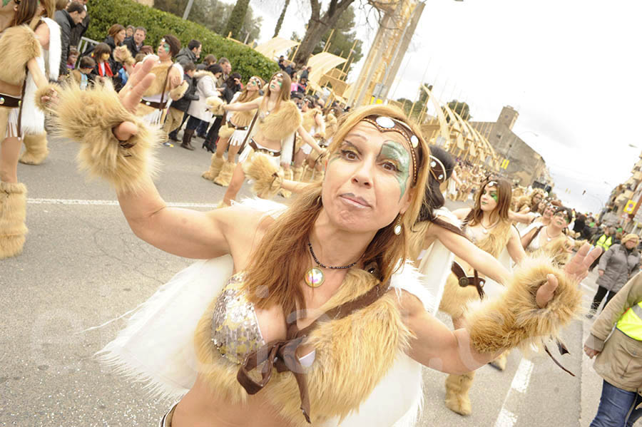 Rua del carnaval de Santa Margarida i els Monjos 2015. Rua del Carnaval de Santa Margarida i els Monjos 2015