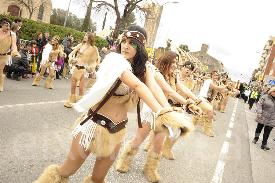 Rua del carnaval de Santa Margarida i els Monjos 2015. Rua del Carnaval de Santa Margarida i els Monjos 2015