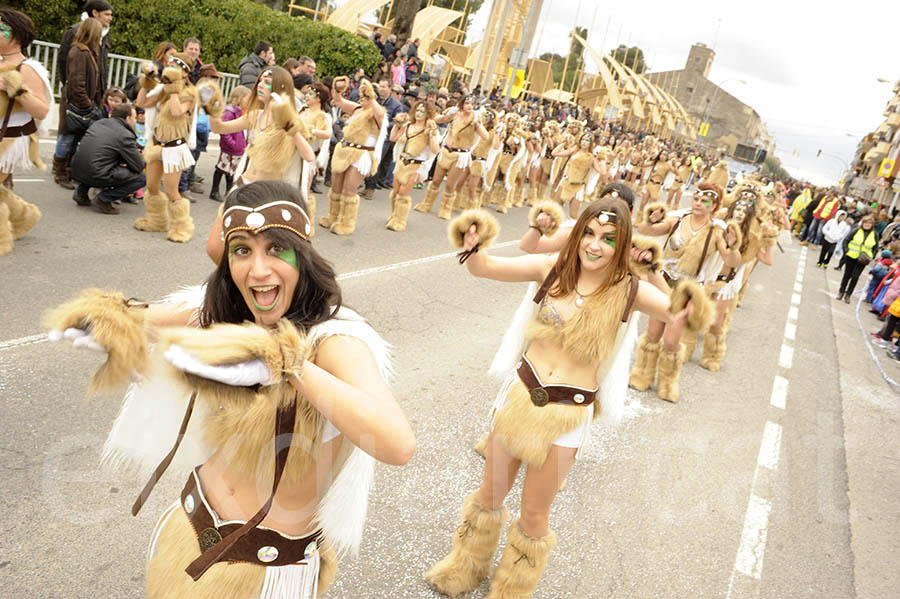 Rua del carnaval de Santa Margarida i els Monjos 2015. Rua del Carnaval de Santa Margarida i els Monjos 2015