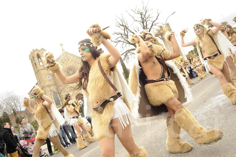 Rua del carnaval de Santa Margarida i els Monjos 2015. Rua del Carnaval de Santa Margarida i els Monjos 2015