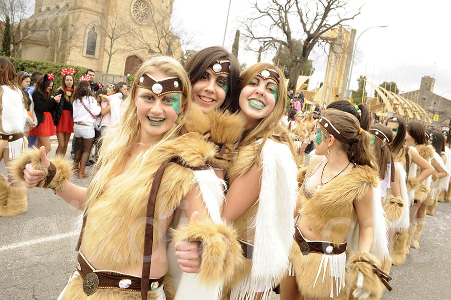 Rua del carnaval de Santa Margarida i els Monjos 2015. Rua del Carnaval de Santa Margarida i els Monjos 2015