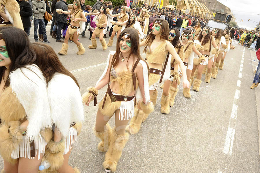 Rua del carnaval de Santa Margarida i els Monjos 2015. Rua del Carnaval de Santa Margarida i els Monjos 2015