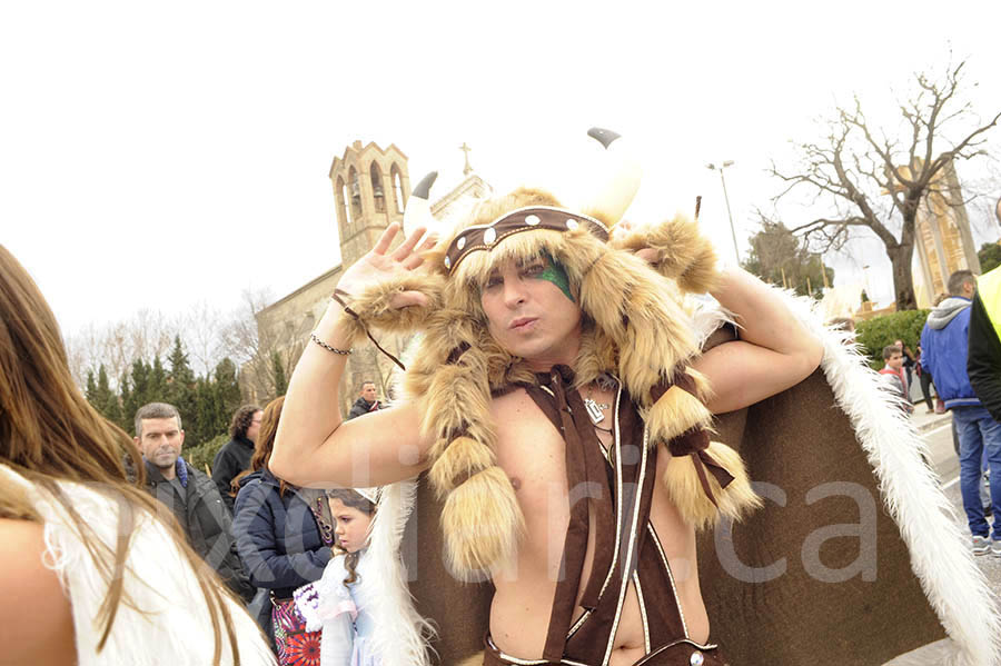 Rua del carnaval de Santa Margarida i els Monjos 2015. Rua del Carnaval de Santa Margarida i els Monjos 2015