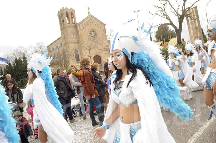 Rua del carnaval de Santa Margarida i els Monjos 2015. Rua del Carnaval de Santa Margarida i els Monjos 2015