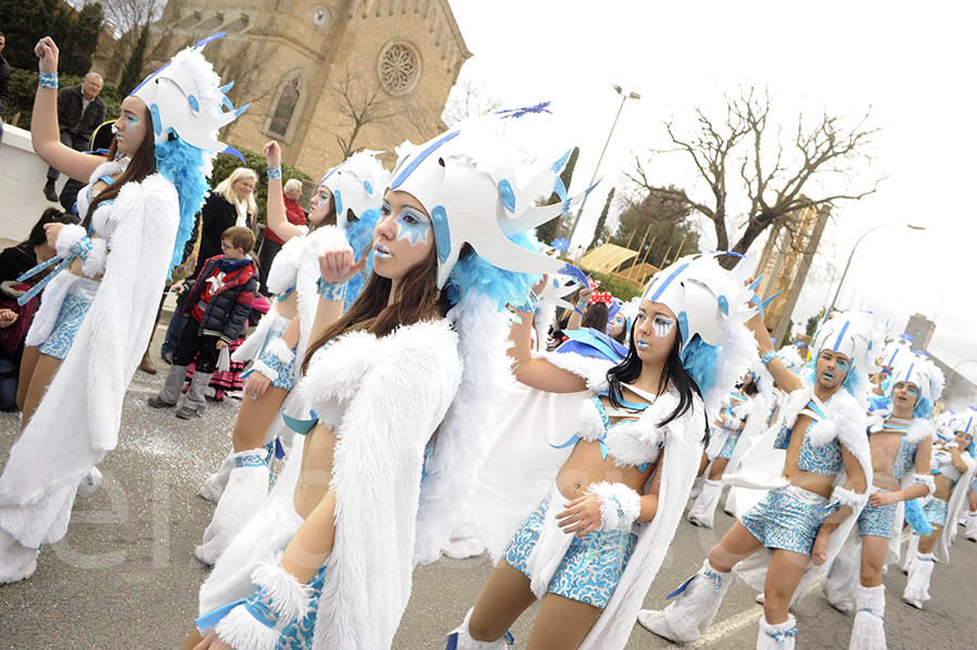 Rua del carnaval de Santa Margarida i els Monjos 2015. Rua del Carnaval de Santa Margarida i els Monjos 2015