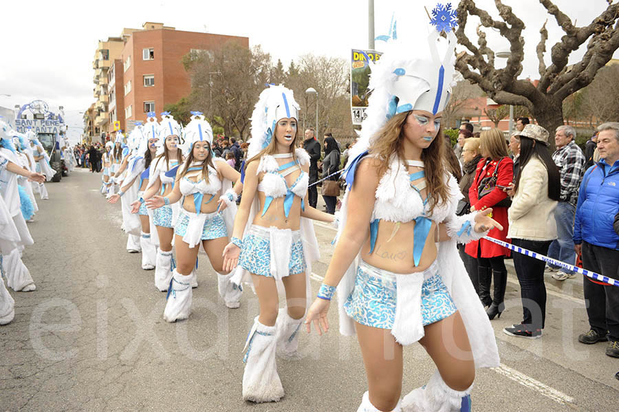 Rua del carnaval de Santa Margarida i els Monjos 2015. Rua del Carnaval de Santa Margarida i els Monjos 2015