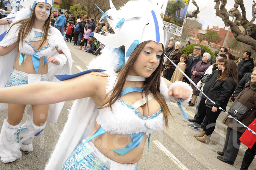 Rua del carnaval de Santa Margarida i els Monjos 2015. Rua del Carnaval de Santa Margarida i els Monjos 2015