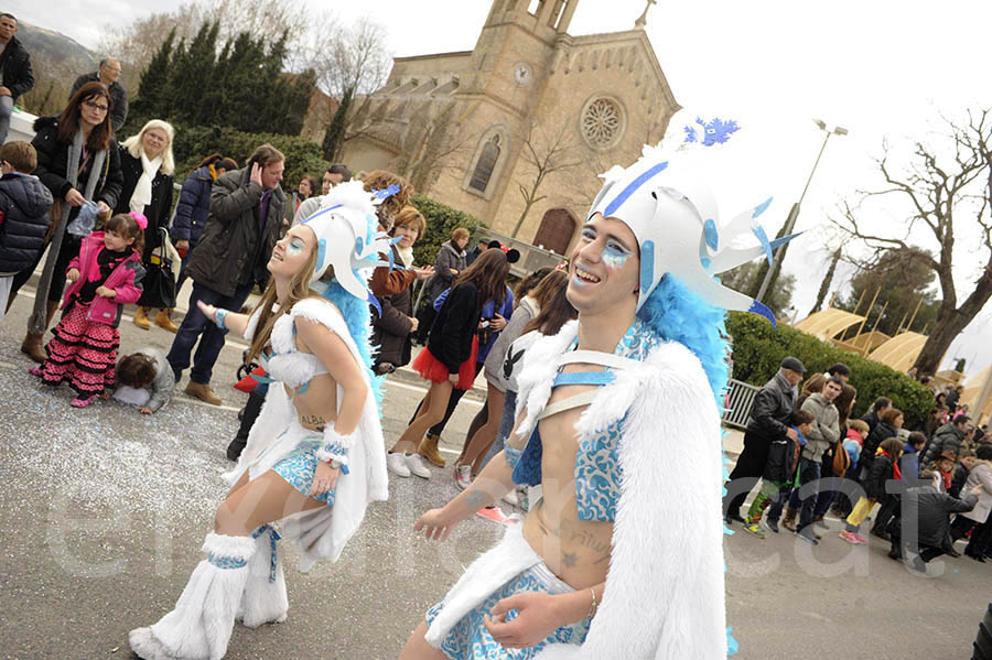 Rua del carnaval de Santa Margarida i els Monjos 2015. Rua del Carnaval de Santa Margarida i els Monjos 2015