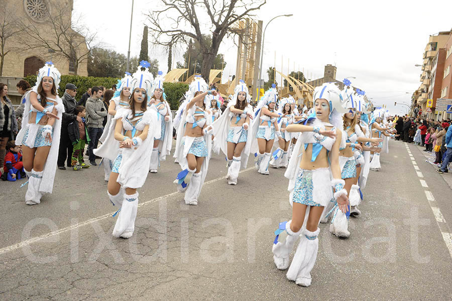 Rua del carnaval de Santa Margarida i els Monjos 2015. Rua del Carnaval de Santa Margarida i els Monjos 2015