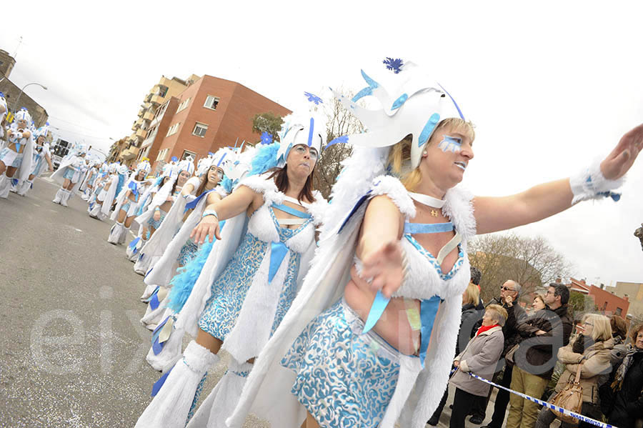 Rua del carnaval de Santa Margarida i els Monjos 2015. Rua del Carnaval de Santa Margarida i els Monjos 2015