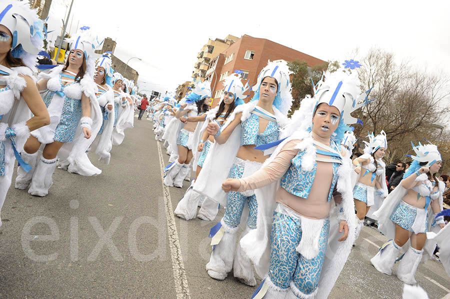 Rua del carnaval de Santa Margarida i els Monjos 2015. Rua del Carnaval de Santa Margarida i els Monjos 2015