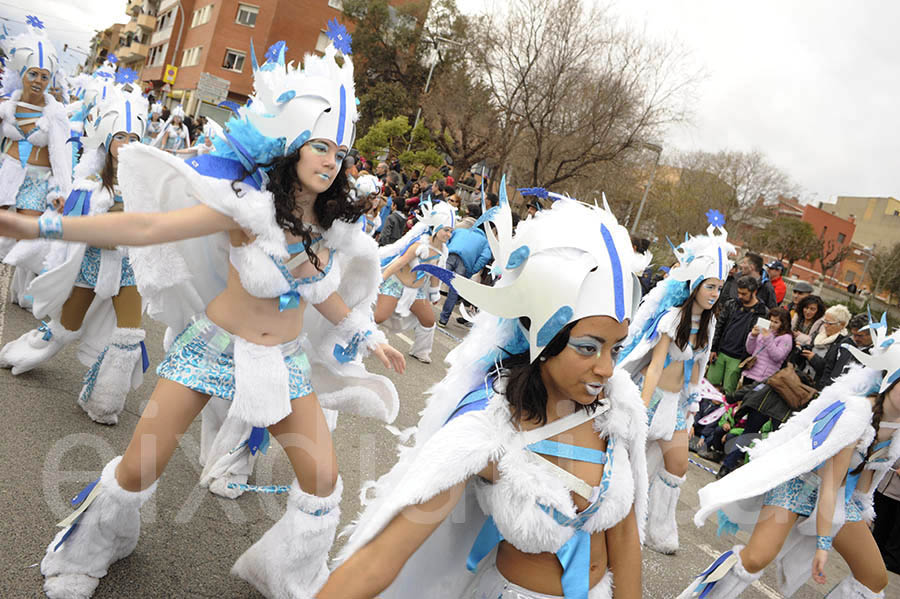 Rua del carnaval de Santa Margarida i els Monjos 2015. Rua del Carnaval de Santa Margarida i els Monjos 2015