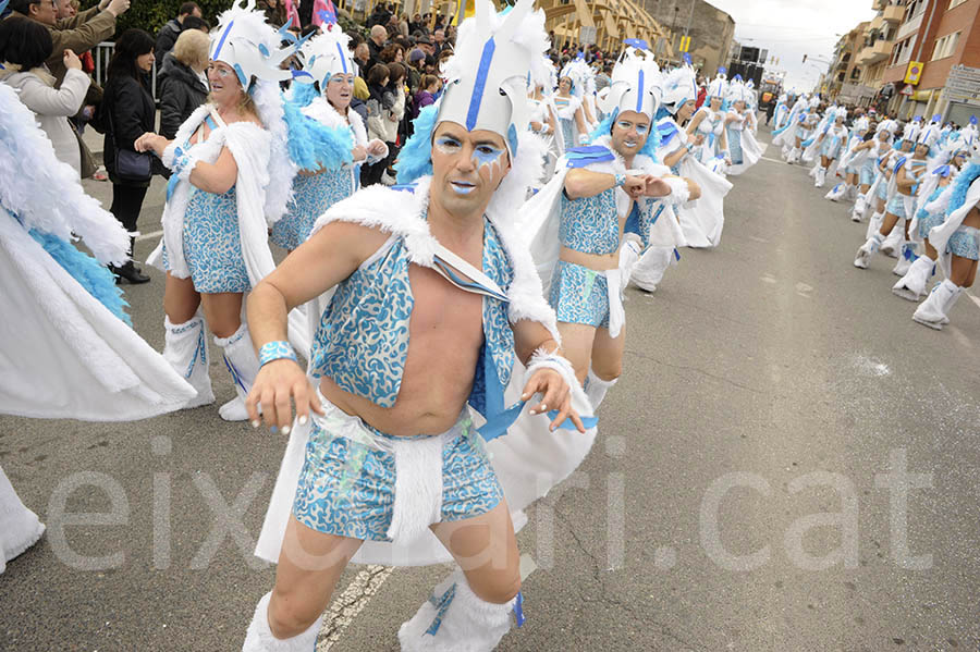 Rua del carnaval de Santa Margarida i els Monjos 2015. Rua del Carnaval de Santa Margarida i els Monjos 2015