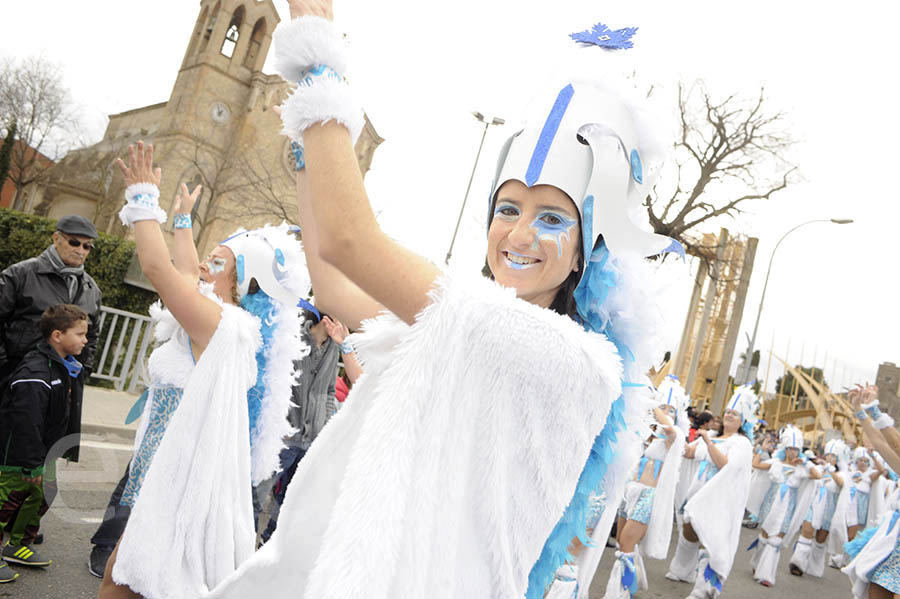 Rua del carnaval de Santa Margarida i els Monjos 2015. Rua del Carnaval de Santa Margarida i els Monjos 2015