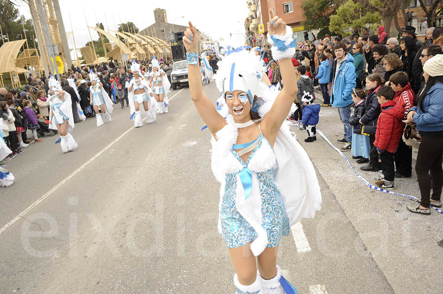 Rua del carnaval de Santa Margarida i els Monjos 2015. Rua del Carnaval de Santa Margarida i els Monjos 2015